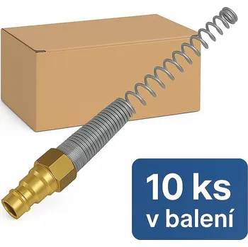 Lüdecke Vsuvka ESX s převlečnou maticí a pružinou 6 × 8 mm Balení: balení 10 ks