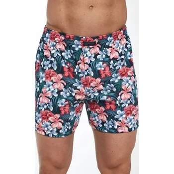 Boxerky Pánské boxerky Classic 001/136 Cornette XXL květinové