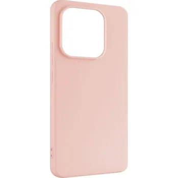 Zadní pogumovaný kryt FIXED Story pro Xiaomi Redmi Note 14, růžový