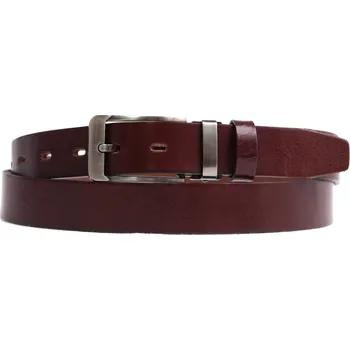 Opasek Pánský společenský kožený opasek Špongr 3020 tmavě hnědý Velikost = obvod pasu (cm): 105 cm