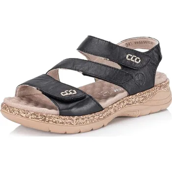 Dámské sandále Dámské sandály RIEKER V2202-00 černá S5 37