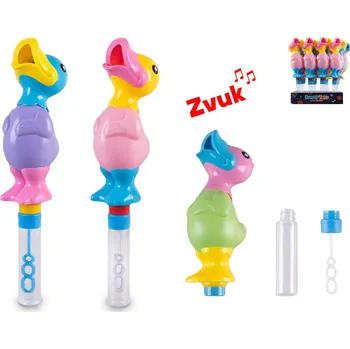 Bublifuk Mikro trading Bublifuk - 30 cm - S KACHNIČKOU pískací