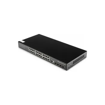 Síťový prvek SWITCH 24x LAN řízený Layer 3 4x SFP 10G L3