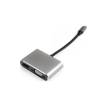 Video kabel Multiport USB-C na HDMI + VGA SPU-M11