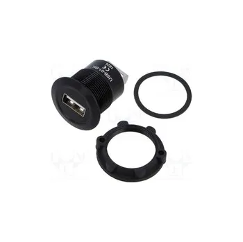 Elektrická zásuvka USB-01-BK