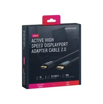 Video kabel CICKTRONIC DisplayPort DP - HDMI 2.0 4K kabel 3m