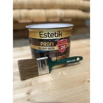 Malířský štětec Štětec plochý Marušík 40mm PH, na lazury