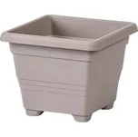 Obal čtyřhranný Begonia - taupe 30x30 cm