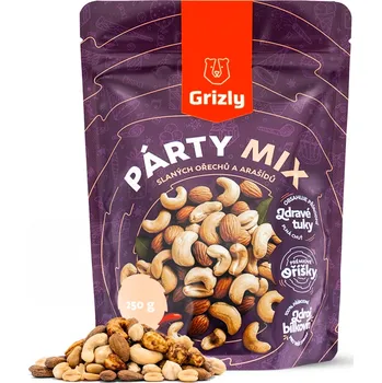 Grizly Párty mix slaných ořechů 250 g