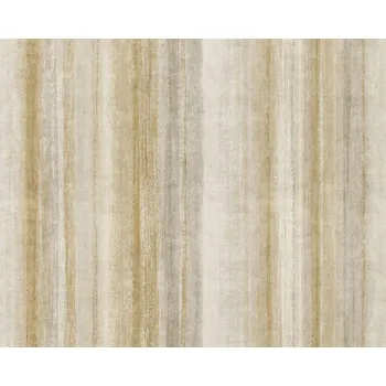 Tapeta Vliesová obrazová tapeta na zeď, hnědo-béžová, imitace látky, PW6002, Precious Weaves, Grandeco