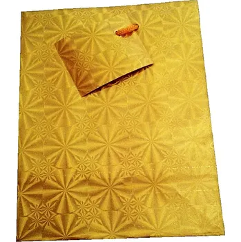 Dárková taška Dárková taška papírová 21x18x7,5 cm - stříbrná Varianta: zlatá