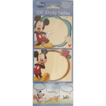 Vyrobeno v Nizozemí Samolepící bločky Disney /5 x 20 ks/ Mickey Mouse