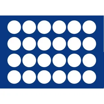 Obal pro sběratelský předmět SAFE Lakovaný dřevěný šuplík, na 24 mincí do Ø 38 mm, vysoká 18 mm