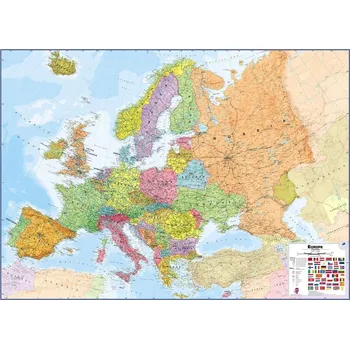 Europa 1:4 300 000 mapa polityczna Kolektiv autorů