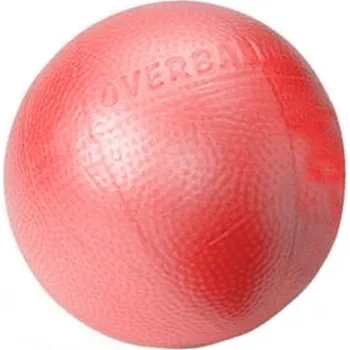 Gymnastický míč Míč OVERBALL Original červená