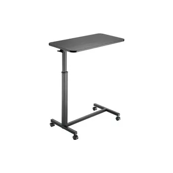 Noční stolek Buddy 02 Lite polohovací stůl na kolečkách, černý