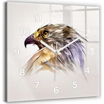 Hodiny Nástěnné hodiny Wallfluent hnědé 30 cm