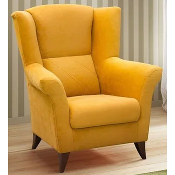 Křeslo Křeslo KENT, Žlutý Bluvel 68