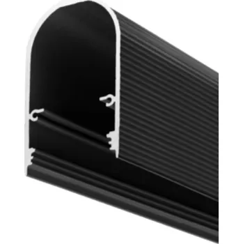 LED lišta Profil WIRELI NAMI23 CD-9 černý elox, 2m (metráž)