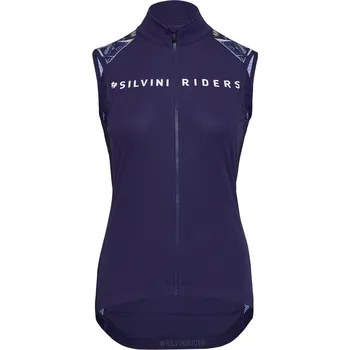 Cyklistická bunda Silvini dámská vesta WJ2273 Trela navy / S