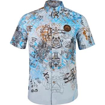 Pánská mikina Silvini pánská košile MJ2256 Montoro grey-charcoal / XXL