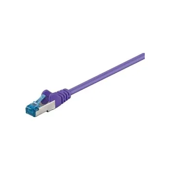 Síťový kabel LAN Patchcord CAT 6A S/FTP kabel, fialový, 2m