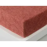 XPOSE® Froté prostěradlo Exclusive - cihlové 200x220 cm, Froté + Prodloužená možnost vrácení zboží do 50 dnů