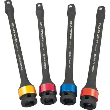 Gola sada KRAFTWERKTOOLS Sada prodloužení 1/2" torzní kované 4ks PROFI Line