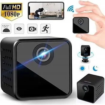 IP kamera MINI WIFI špionážní kamera sportovní na baterie ONLINE p2p