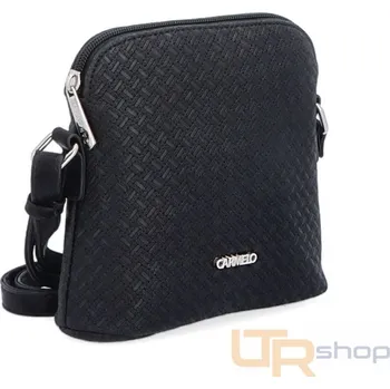 4348 malá syntetická kabelka Carmelo - Black