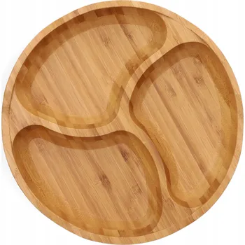 Bambusový talíř/mísa Homla Bambou, průměr 25 cm