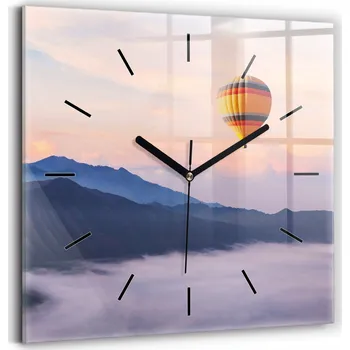 Hodiny Nástěnné hodiny Wallfluent, vícebarevné, 30 cm