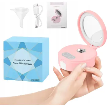 Zrcadlo LED Zrcátko na Make-up Kosmetické Podsvícené S Párou ZRCADLO S Parní Funkcí