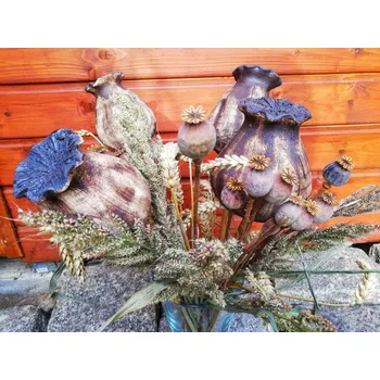 Zahradní dekorace Zápich Makovice Velikost: Malá