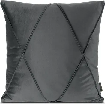 Povlak na dekorativní polštářek DEKORAČNÍ POVLAK NA POLŠTÁŘ NALA 2 45X45 CM ŠEDÁ