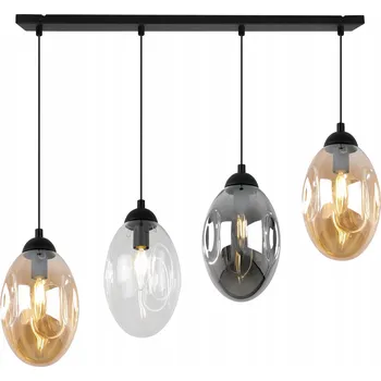 ZÁVĚSNÉ STROPNÍ SVÍTIDLO LUSTR DO KUCHYNĚ OBÝVÁKU LOFT MODERNÍ E14