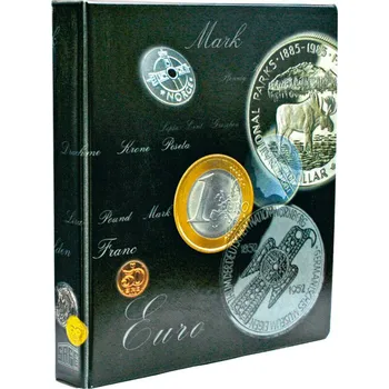 Obal pro sběratelský předmět SAFE Album ARTline, na 134 mincí různých Ø