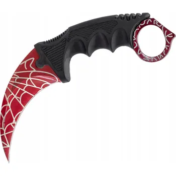 Kuchyňský nůž Nůž typu karambit CS:GO Crimson Web, červený