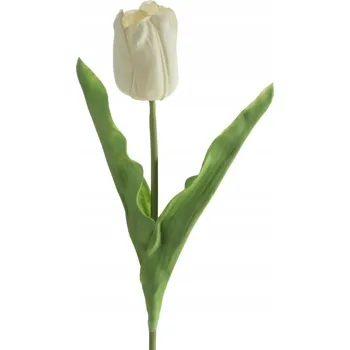 umělá květina Umělá květina dekorativní bílý tulipán 56 cm