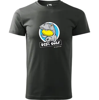 Pánské tričko ARTIS Tričko Artis T-Rex - tm. břidlice XXL