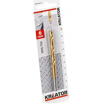 Vrták Vrták do kovu Kreator KRT010214 6,0x93 mm