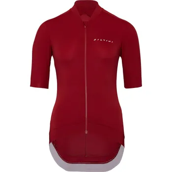 cyklistický dres Dámský dres Silvini WD2404 Stelvia merlot-ocean / S