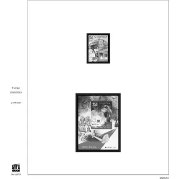 Obal pro sběratelský předmět Předtištěné listy SAFE Dual - Evropa Společné vydání bez států EU, část 2 2023