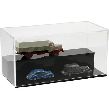 Obal pro sběratelský předmět SAFE Stupňovitá vitrína, v rozměru 30×15×15 cm