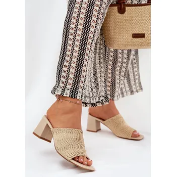 Dámské polobotky Pantofle model 210782 Step in style 38