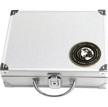 Obal pro sběratelský předmět SAFE Prémiový hliníkový kufr "Mix" se sadou 6 plat na mince