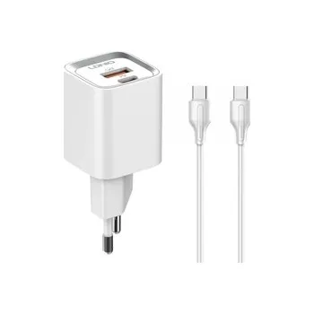 USB nabíječka 30W PD QC3.0 USB-C USB-C kabel