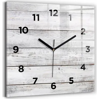 Hodiny Nástěnné hodiny Wallfluent bílé 30 cm