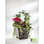 Květináč samozavlažovací Bergamot - čokoládový 40x40 cm