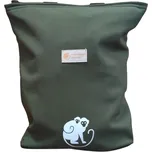 Dětský softshellový batůžek Monkey Mum® - Tmavě zelený Velký (3-6 let)